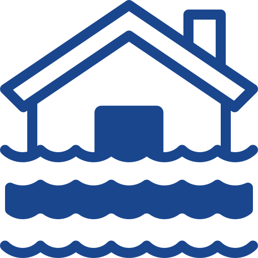 House in a Flood Icon